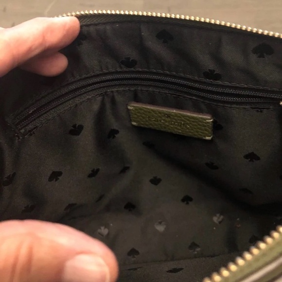 Kate Spade Monica Olive Green Crossbody Bag - Picture 6 of 10